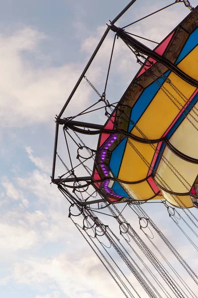 Colorful Carousel Funfair — Stock Photo, Image