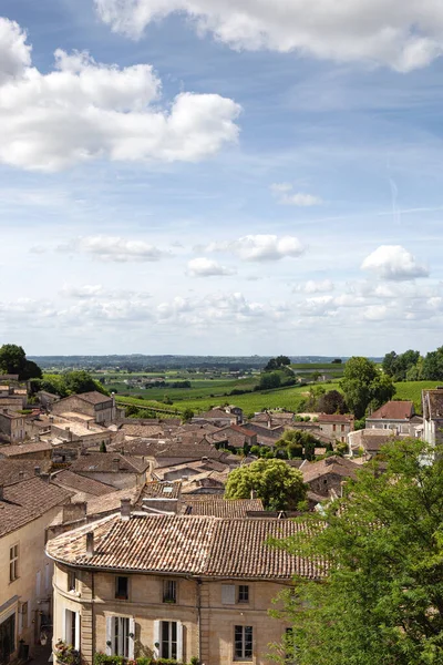 Panorama Saint Emilion French Village — Stock Photo, Image