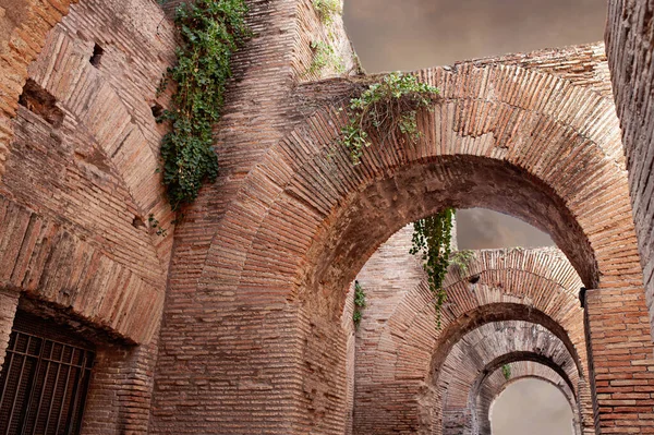Ruins Palatine Hill Rome — Stock Photo, Image