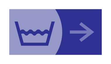 Bir panelde yön işareti