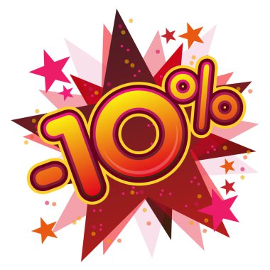 Alışveriş merkezinde ani satış için promosyonlar.