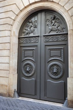 Paris Le Marais 'de bir malikanenin girişi.