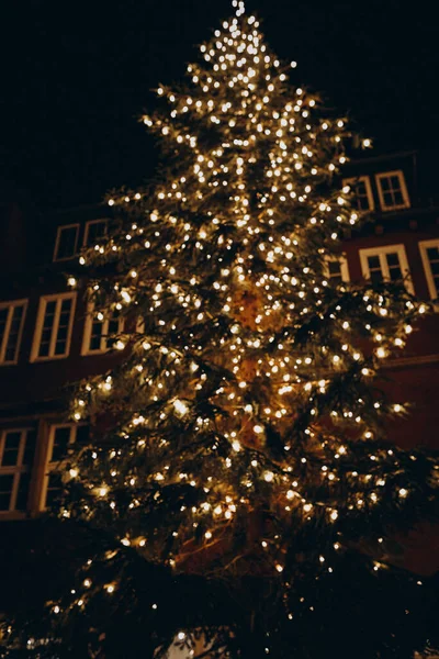 Holiday Decorations Europian Christmas Market — Stock Photo, Image