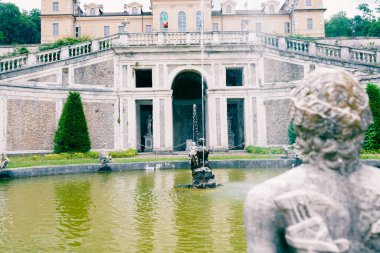 İtalya 'nın Torino şehrinde Villa della Regina.