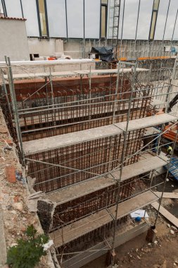  rusty armature frameworks stacked