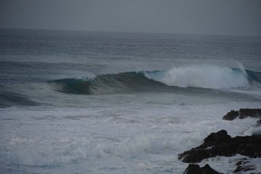 Deniz tüm ihtişamıyla insanoğlunun gücüne üstün geldiği zaman