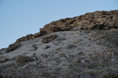 İspanya 'nın güzel manzarası, doğa geçmişi