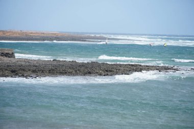 Lanzarote Adası diğer kanarya adaları arasında bir elmastır, İspanya.