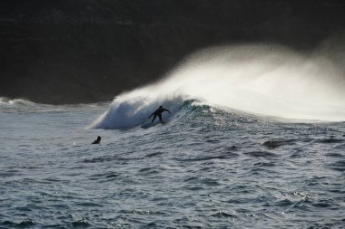surfing in the basque country