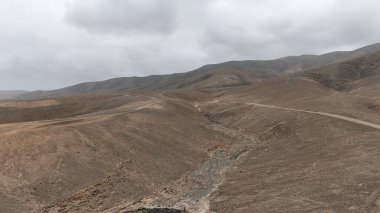 İsrail 'in kuzeyindeki dağ manzarası