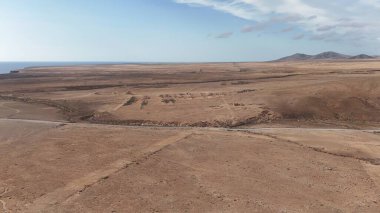 İsrail 'in kuzeyindeki çölün güzel manzarası.