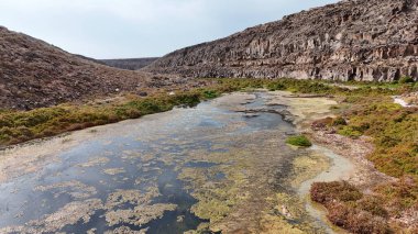Dağların güzel manzarası