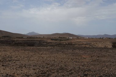 Mısır 'ın Sahara' sındaki Çölün manzarası