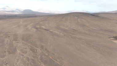 Dağlardaki Negev Çölü 'nün güzel manzarası