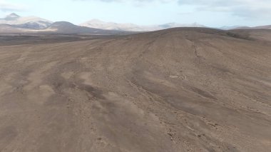 Şili 'deki çöl manzarası