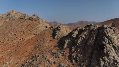 Dağların güzel manzarası