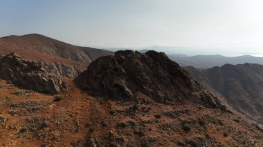 Dağların güzel manzarası