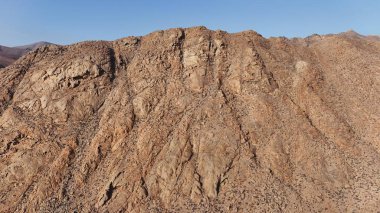 Dağlardaki güzel dağ manzarası.