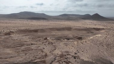 Çölün güzel manzarası