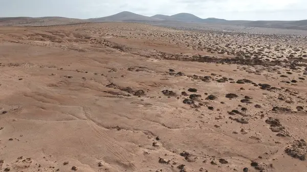 İsrail 'in kuzeyindeki Negev Çölü' nün güzel manzarası