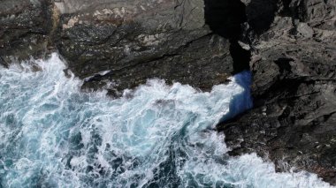 Güzel deniz manzarası. doğa arkaplanı