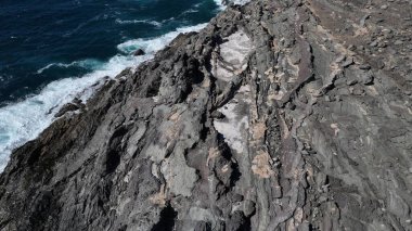 İrlanda 'nın güzel kayalık kayalıkları