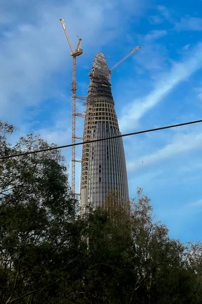 Mohammed Tower Construction Rabat — Stock Photo, Image