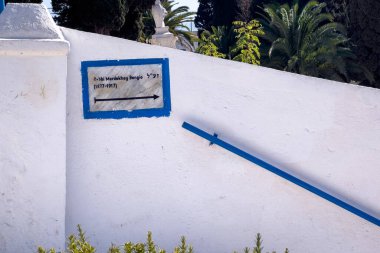 Tanger, Fas 'taki eski bir Yahudi mezarlığı.