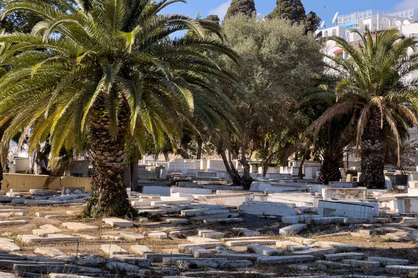 Tanger, Fas 'taki eski bir Yahudi mezarlığı.