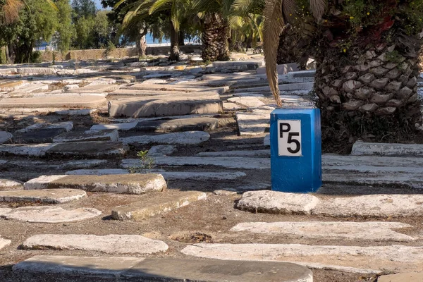 Tanger, Fas 'taki eski bir Yahudi mezarlığı.