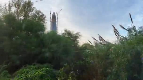 Muhammed Rabat Yapım Aşamasında — Stok video
