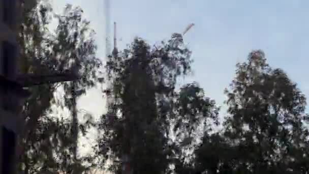 Wieża Mohammeda Budowie Rabacie — Wideo stockowe