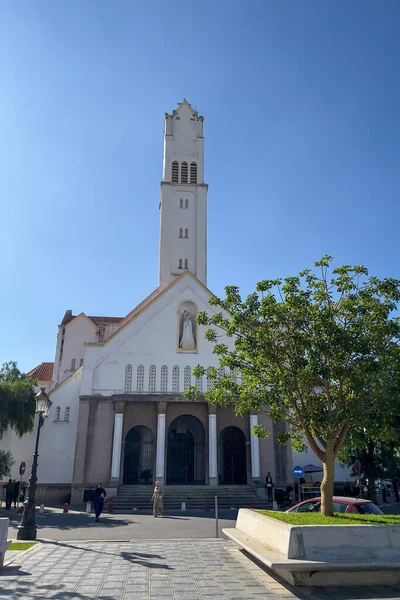 Stock image The church of Eglise Notre Dame de l'Assomption in Tanger, Morocco