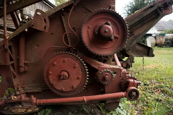 Υφή Παλαιών Μηχανικών Μερών — Φωτογραφία Αρχείου