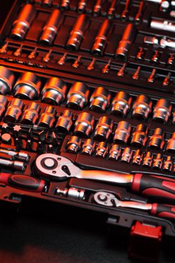 araba ve araç tamiratı için kırmızı eklemli bir set debriyaj ve başlık