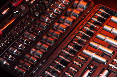 araba ve araç tamiratı için kırmızı eklemli bir set debriyaj ve başlık