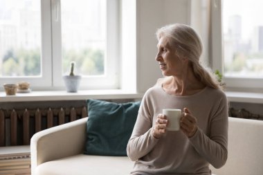 Rüya gibi son sınıf öğrencisi kadın elinde çay bardağıyla kanepede oturur pencereden bakar, düşünür, tasasız emeklilik gününü planlar, sakin bir hayatın tadını çıkarır, en sevdiği içkinin tadını çıkarır, hayal kurar.