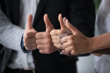 Çok ırklı meslektaşların kapanışı iyi kalite iş hizmeti, çeşitli çok ırklı iş arkadaşları müşterileri kursa, eğitime, tavsiyeye, başarı kavramına tavsiyede bulunuyor