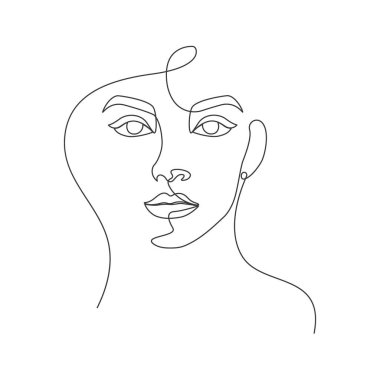 Sanat kadını doğrusal çizimlerine devam ediyor