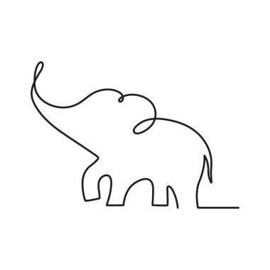 Fil vektör çizimi, çizgi çizimi, elle çizilmiş karalama çizimi