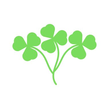 3 yaprak yonca. Yonca zarafeti minimum yeşil yaprak olarak ayarla.