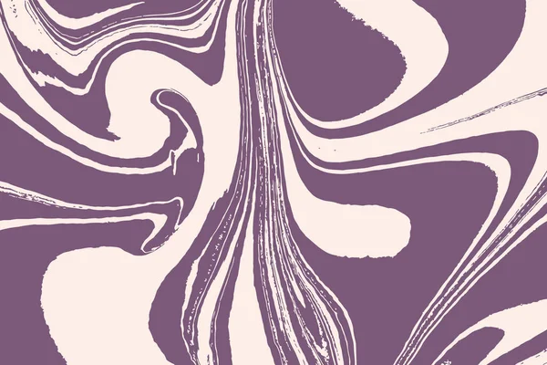 Magnifique Motif Marbre Violet Art Couleur Ebru Papier Turc Art — Image vectorielle