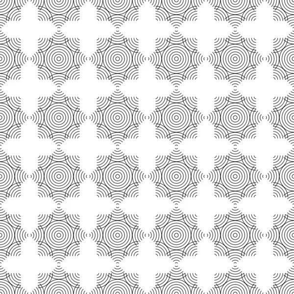 Geometrische Naadloze Patroon Minimale Stijl Heilige Abstracte Achtergrond Decoratie Illustratie — Stockvector