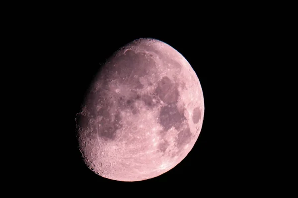 Місяць Нічному Небі Кривавий Місяць Чаклунство Магічна Ритуальна Концепція Прокляття — стокове фото