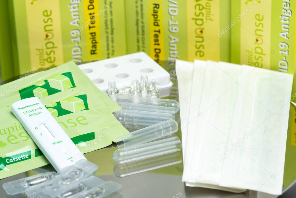 Toronto, Ontario, Canada December 26, 2022 Rapid Response Covid 19