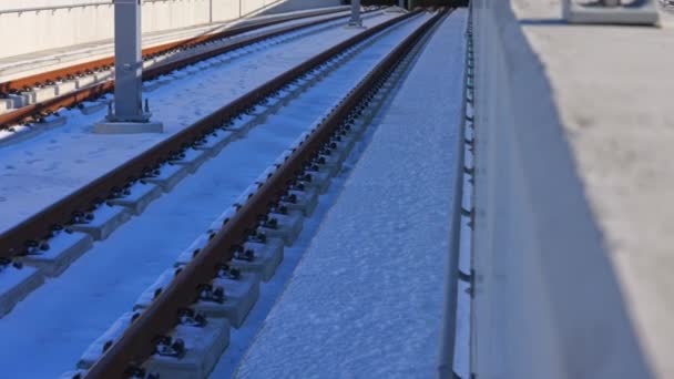 Eglinton Crosstown Light Rail Transit Lrt Tunnels Public Transportation Project — Vídeos de Stock