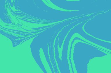 Mermer swirls veya akik taş etkisi dalgaların trendy stiliyle. Vektör.