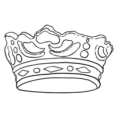 On iki yıldızlı taç, on iki havariyi temsil ediyor ve Cennetin Kraliçesi olarak Aziz Mary 'nin yüce statüsünü simgeliyor. Meryem 'in saflığını ve günahsızlığını temsil ediyor, İsa' nın annesi..