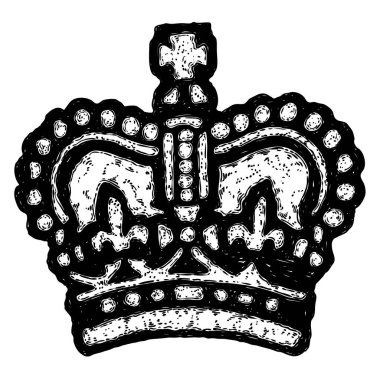 Bebek İsa 'nın üzerinde taç, Tanrı' nın Oğlu. Hristiyan sanatı, İsa 'nın krallar kralı olarak ilahi doğasının sembolik bir temsili. Taç, İsa 'nın egemenliğini ve evrenin hükümdarlığını temsil ediyor.. 