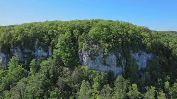 Klapperschlange Point Conservation Area Aussichtspunkt Der Provinz Ontario Kanada Landschaftlich — Stockvideo